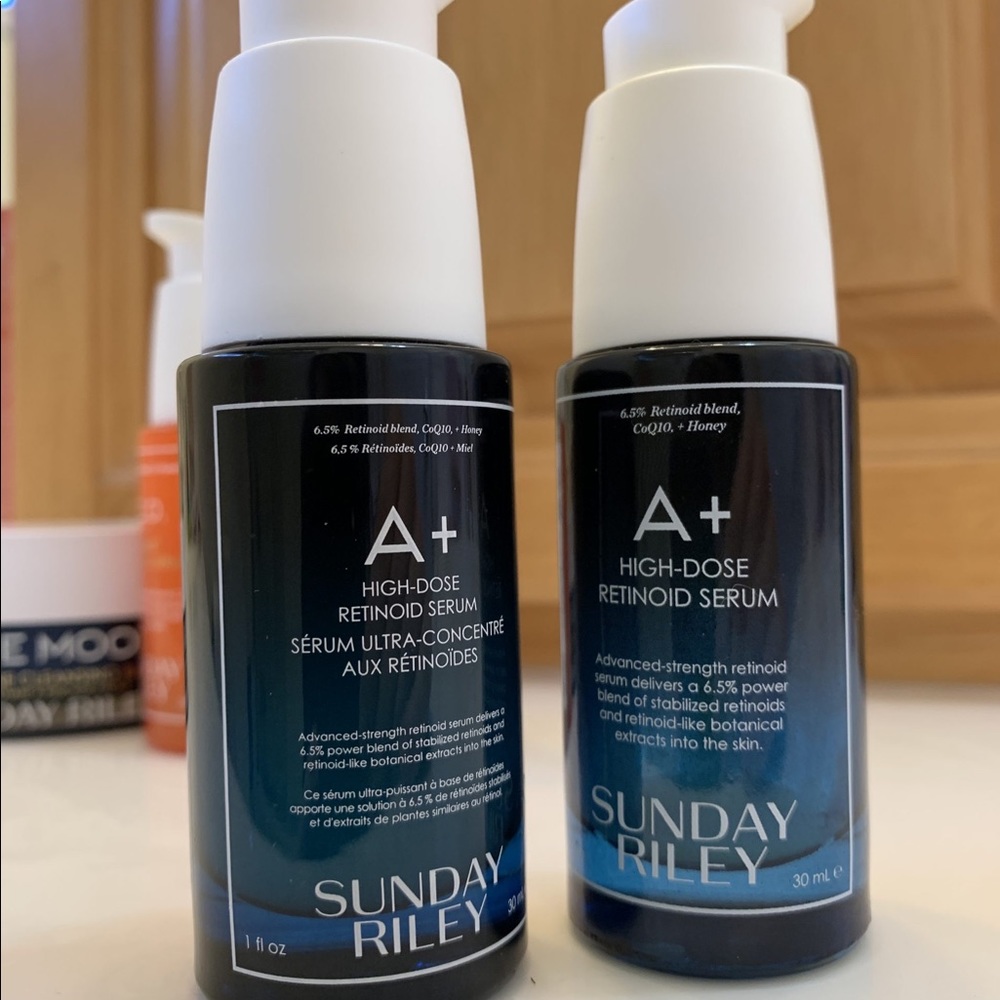 A+ Sunday Riley Retinol + a freebie